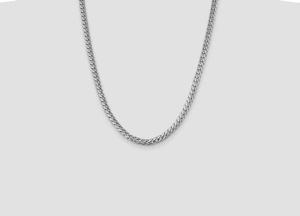 14k WG Solid Miami Cuban Chain (Style DCU200W-24)