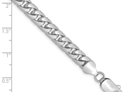 14k WG Solid Miami Cuban Chain (Style DCU200W-8)