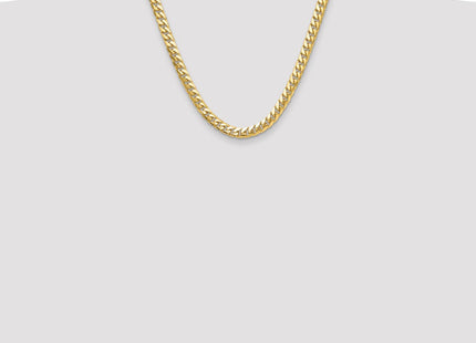 14k Solid Miami Cuban Chain (Style DCU250-20)