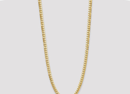 14k Solid Miami Cuban Chain (Style DCU250-30)