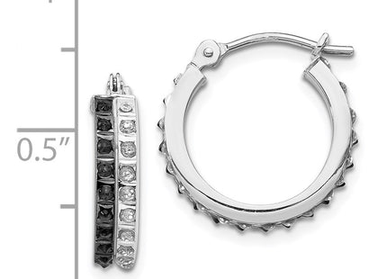 14k White Gold Earrings Style DF253 - Classique Jewelry Inc.