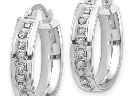 14k White Gold Earrings Style DF254 - Classique Jewelry Inc.