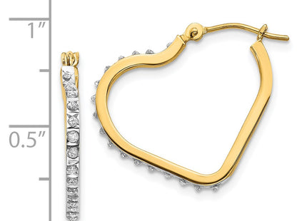 14k Yellow Gold Earrings Style DF258 - Classique Jewelry Inc.