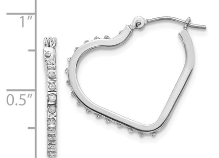 14k White Gold Earrings Style DF259 - Classique Jewelry Inc.