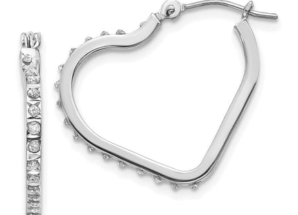 14k White Gold Earrings Style DF259 - Classique Jewelry Inc.