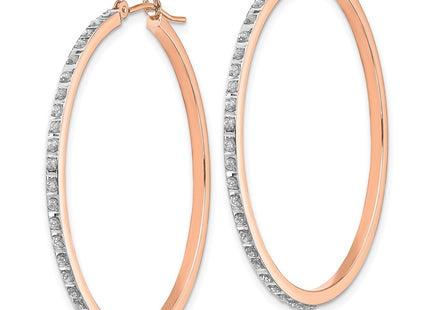 14k Rose Gold Earrings Style DF269 - Classique Jewelry Inc.