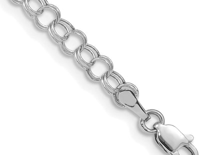 14K white gold bracelet