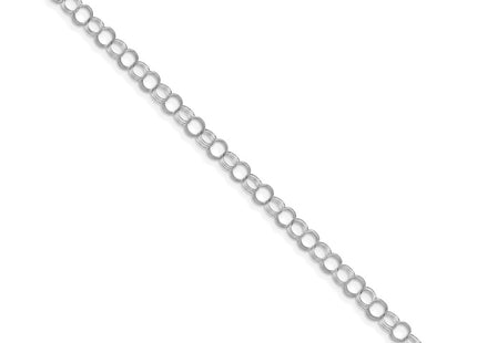 14k White Gold Bracelets Style DO530W - Classique Jewelry Inc.