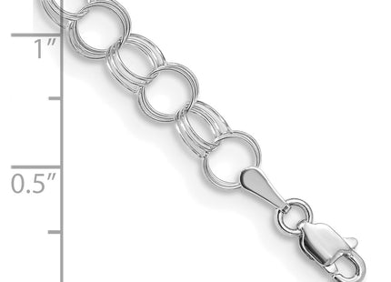 14k White Gold Bracelets Style DO530W - Classique Jewelry Inc.
