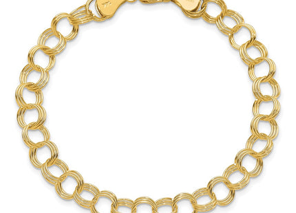 14k Yellow Gold Bracelets Style DO531 - Classique Jewelry Inc.