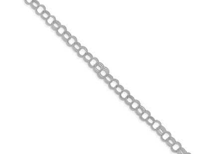14k White Gold Bracelets Style DO536W - Classique Jewelry Inc.