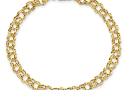 14k Yellow Gold Bracelets Style DO541 - Classique Jewelry Inc.