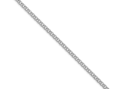 14K white gold bracelet, alternate view