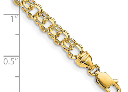 14k Yellow Gold Bracelets Style DOH16 - Classique Jewelry Inc.