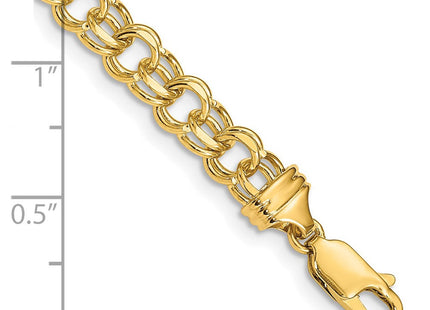 14K white gold bracelet, another view