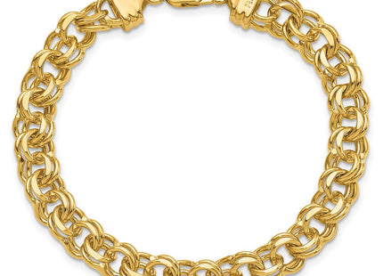14k Yellow Gold Bracelets Style DOH19 - Classique Jewelry Inc.