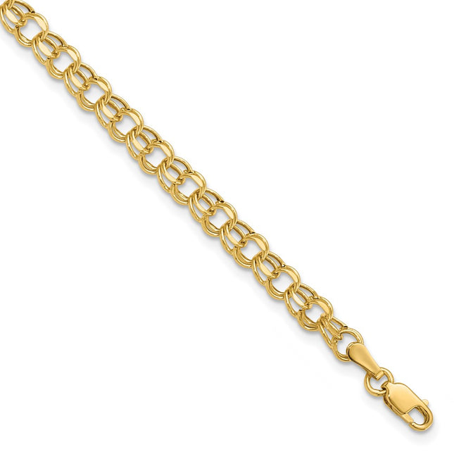 14k Yellow Gold Bracelets Style DOH21 - Classique Jewelry Inc.
