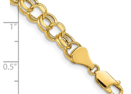 14K white gold bracelet, another view