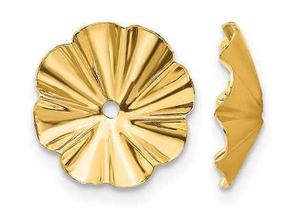 14K gold earrings
