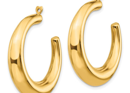 14k Yellow Gold Earrings Style E622J - Classique Jewelry Inc.
