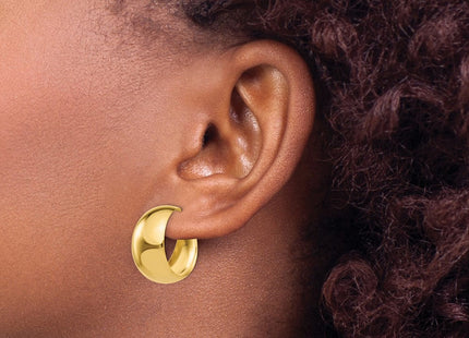 14k Small Hoop Earrings (Style E684)