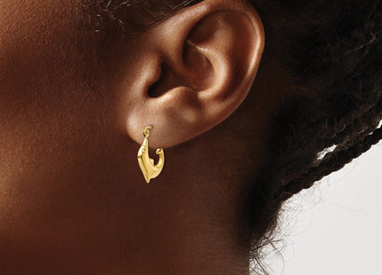 14k Yellow Gold Earrings Style E870 - Classique Jewelry Inc.