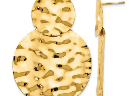 14K gold drop earrings