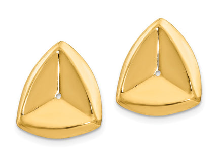 14k Yellow Gold Earrings Style E890J - Classique Jewelry Inc.