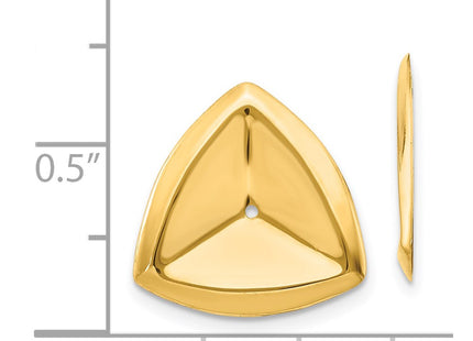 14k Yellow Gold Earrings Style E890J - Classique Jewelry Inc.