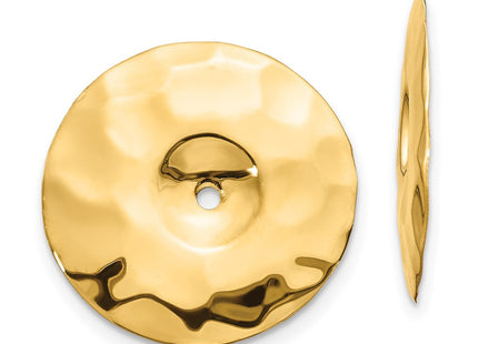 14k Yellow Gold Earrings Style E895J - Classique Jewelry Inc.