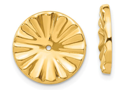 14k Yellow Gold Earrings Style E897J - Classique Jewelry Inc.