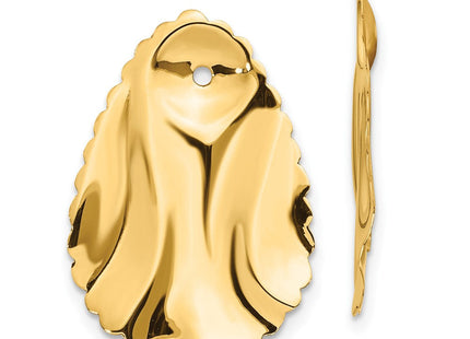 14K gold earrings