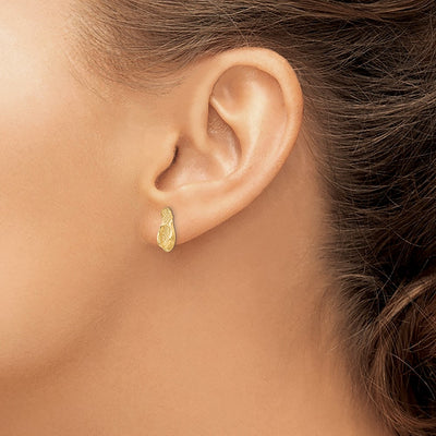 14K Flip Flop Earrings