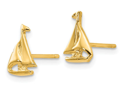 14k Yellow Gold Earrings Style E905 - Classique Jewelry Inc.