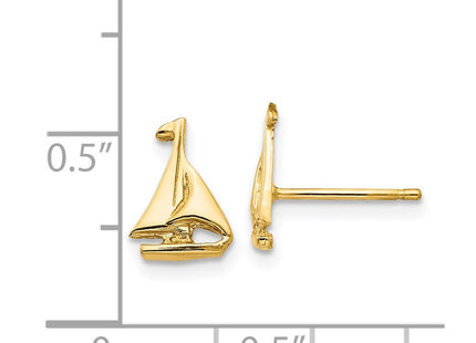 14k Yellow Gold Earrings Style E905 - Classique Jewelry Inc.