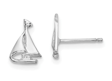 14k White Gold Earrings Style E905W - Classique Jewelry Inc.