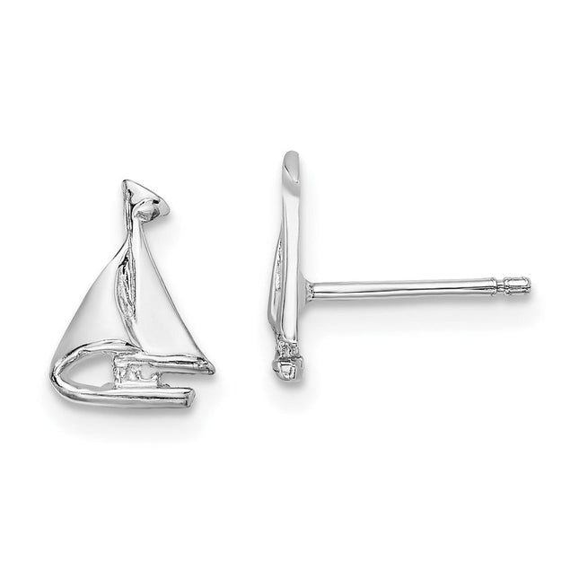 14k Polished Fancy Earring Jackets, 12 x 12mm