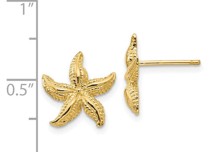 14k Yellow Gold Earrings Style E908 - Classique Jewelry Inc.