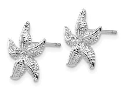 14k White Gold Earrings Style E908W - Classique Jewelry Inc.