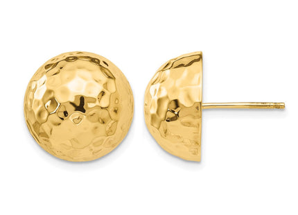 14K gold earrings