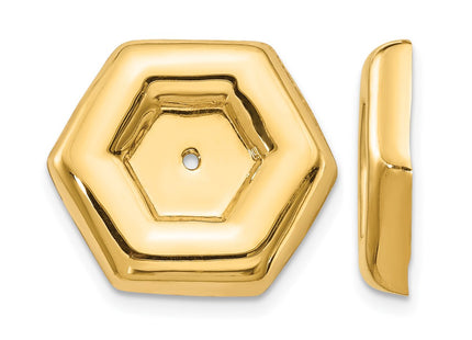 14K gold earrings