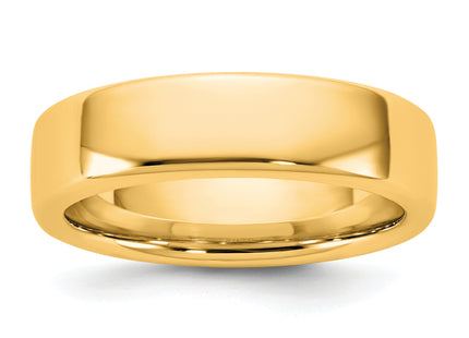 14K yellow gold band