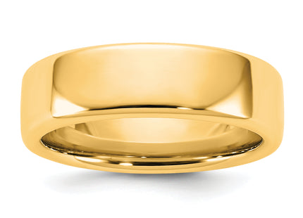 14K yellow gold band, another view