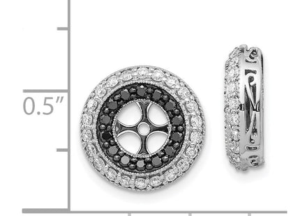 14k White Gold Earrings Style EJM5296 - Classique Jewelry Inc.