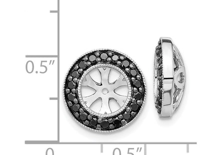 14k White Gold Earrings Style EJM5299 - Classique Jewelry Inc.