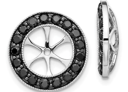 14k White Gold Earrings Style EJM5300 - Classique Jewelry Inc.