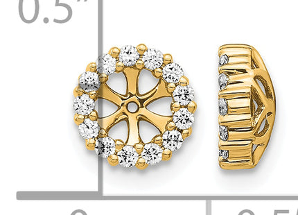 14k Diamond Earring Jackets-Mtgs OnlyNO Dias