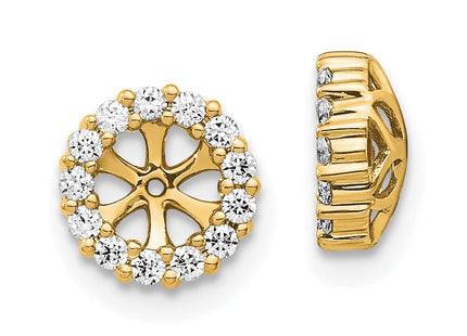 14k Yellow Gold Earrings Style EJM5303 - Classique Jewelry Inc.