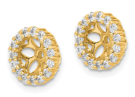 14k Yellow Gold Earrings Style EJM5303 - Classique Jewelry Inc.