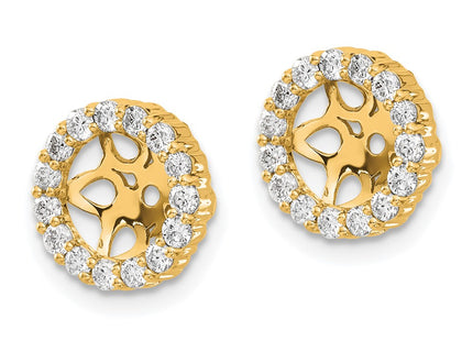 14k Yellow Gold Earrings Style EJM5304 - Classique Jewelry Inc.